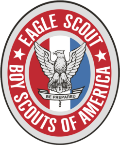 Eagle Scout, reflecting leadership, preparedness, and a commitment to community and the environment.